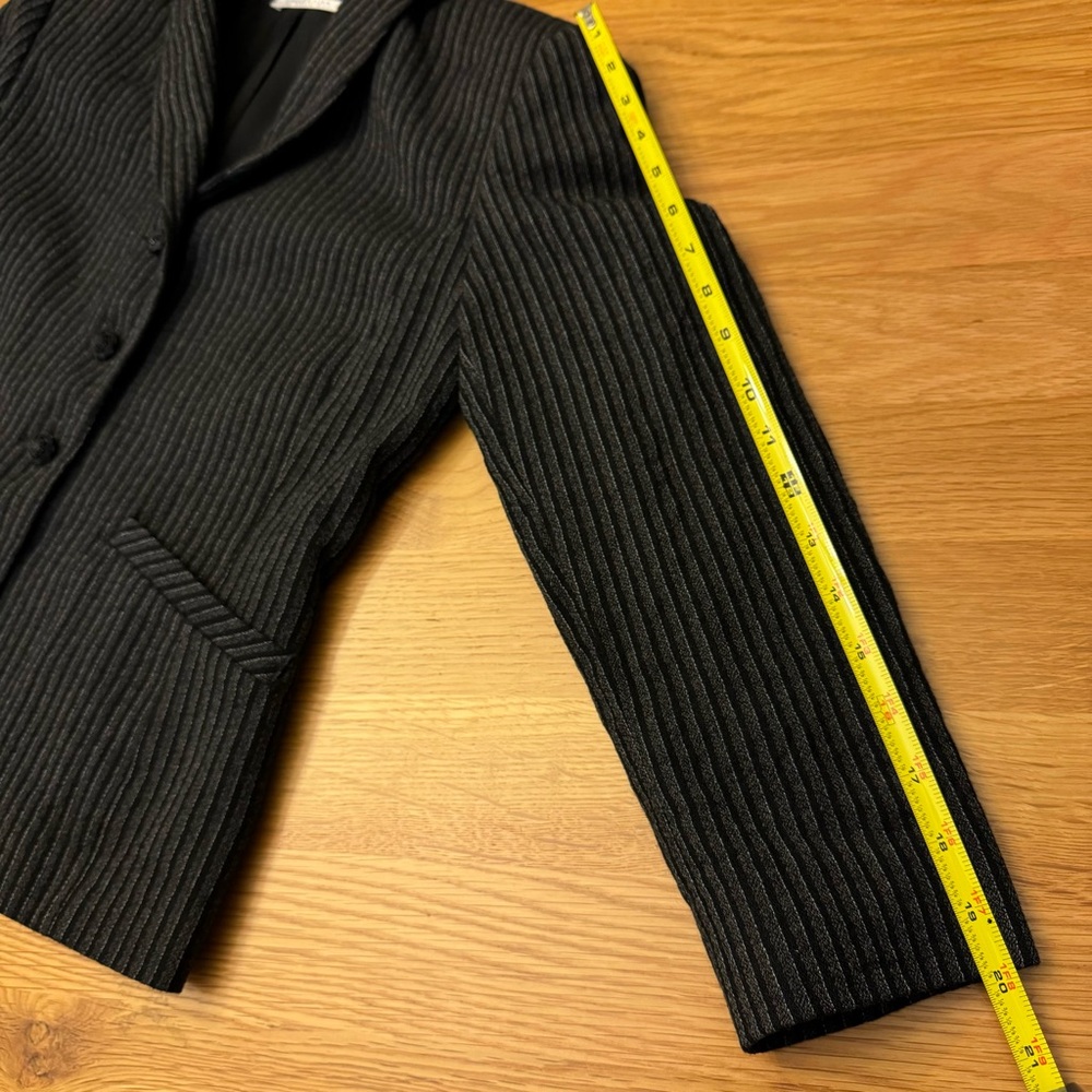Vintage Pendleton‎ Women’s Wool Button-Up Blazer Stripes Tailored Jacket Classic - Picture 11 of 12